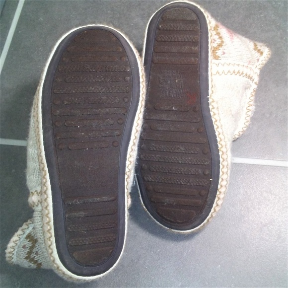 Mukluks Hi Top Slippers Size Large 9/10 - Picture 4 of 8